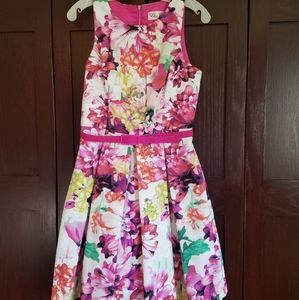 Floral a line dress